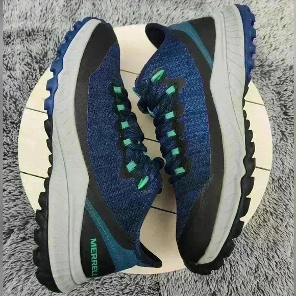 Merrell Women's Bravada Blue Cobalt Low Hiking Shoes Hikers Size 7 - Picture 4 of 8